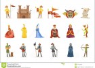 Personajes De Dibujos Animados Medievales Y Cualidades Europeas Del Período | Recurso educativo 781976