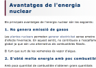 Avantatges i inconvenients de l'energia nuclear | Recurso educativo 785896