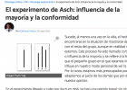 L'experiment d'Asch | Recurso educativo 786649