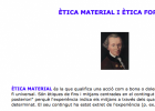Ètica material i ètica formal | Recurso educativo 787905