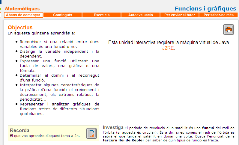 Funcions i gràfiques | Recurso educativo 34671