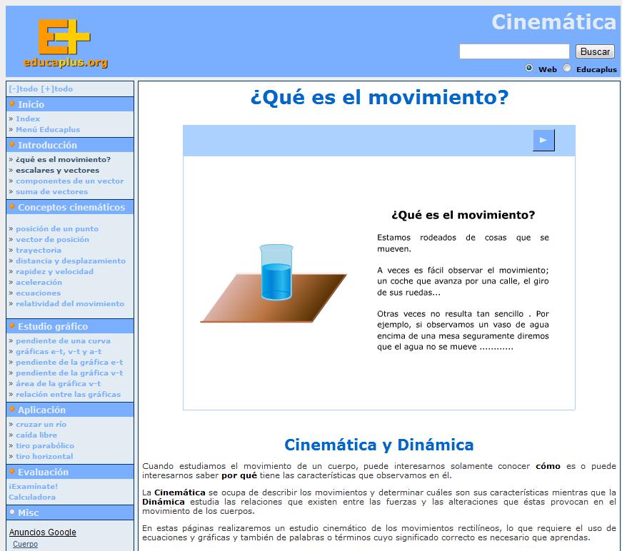 ¿Qué es el movimiento? | Recurso educativo 46664