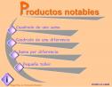 Productos notables | Recurso educativo 2782