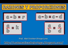 RAZONES Y PROPORCIONES | Recurso educativo 745932