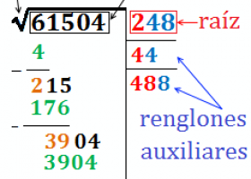 CÁLCULO DE RAÍCES CUADRADAS: RADICANDO ENTERO, RADICANDO DECIMAL, RAÍZ | Recurso educativo 766295