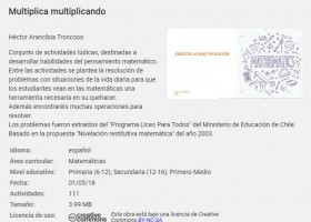 Ejercita la multiplicación | Recurso educativo 772558