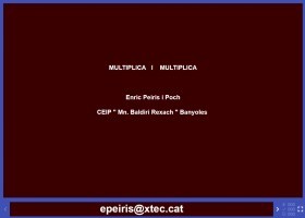 Multiplica i multiplica | Recurso educativo 774124