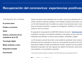 A recuperación económica despois do coronavirus | Recurso educativo 786146