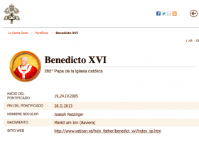 Benet XVI | Recurso educativo 787849